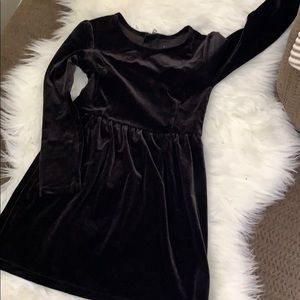 Black Velvet Dress